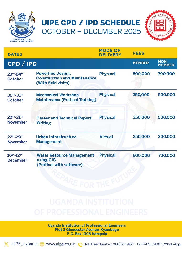 OCTOBER - DECEMBER CPD SCHEDULE OCTOBER - DECEMBER CPD SCHEDULE